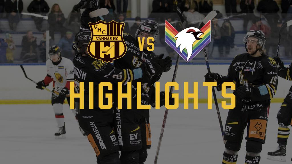Highlights Vännäs HC – Kiruna IF