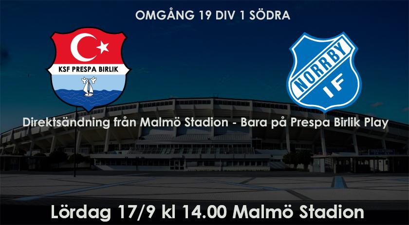 KSF Prespa Birlik - Norrby IF