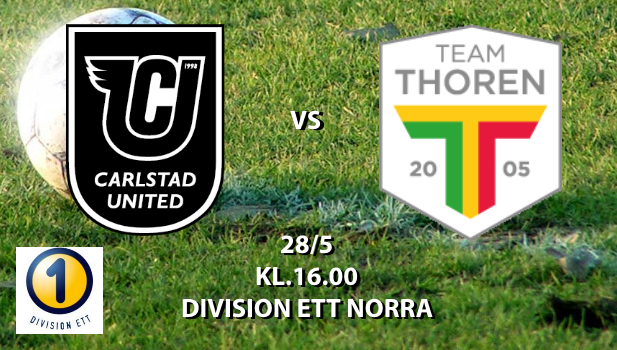 CARLSTAD UNITED BK - TEAM TG FF 28 maj 16:00