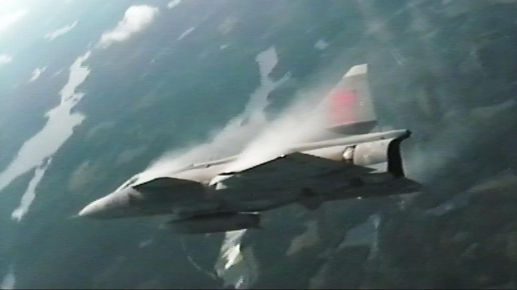 F13 Bråvalla Tribute (S-VHS Helm cam 1993) SAAB JA 37 Viggen
