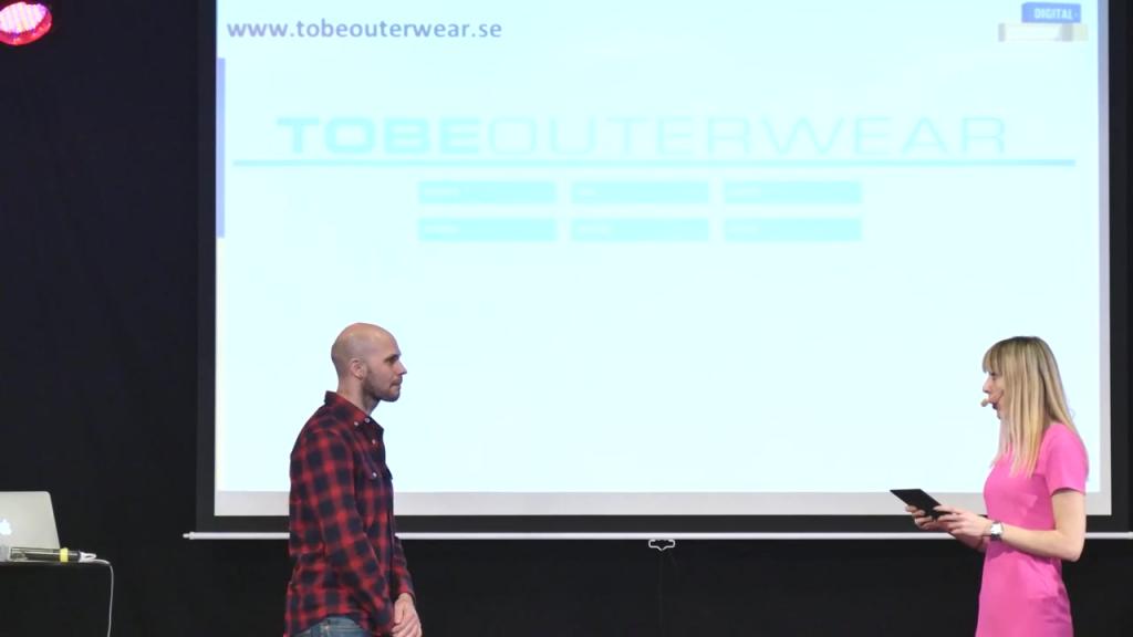 Tomas Berntsson på ToBe Outwear