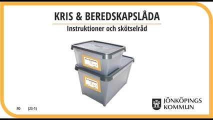 Kris & Beredskapslåda