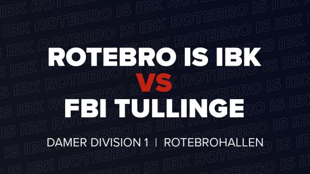 Rotebro IS IBK - FBI Tullinge