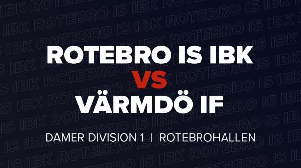 Rotebro IS IBK - Värmdö IF