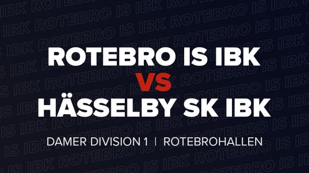 Rotebro IS IBK - Hässelby SK IBK