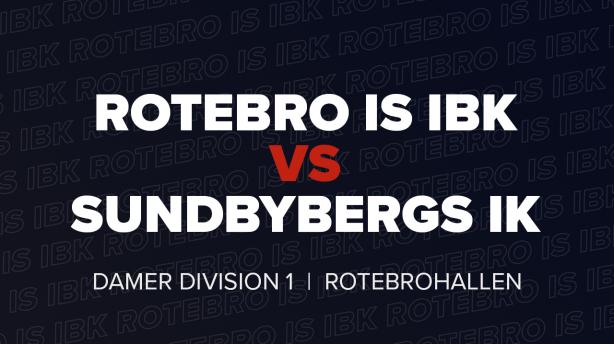 Rotebro IS IBK - Sundbybergs IK