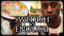 SWEDEN VS ENGLAND FOOD !
