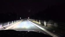 [4k] BMW M3 Adaptive Full LED Lights and Automatic high beams in use Part 2 (longer version)