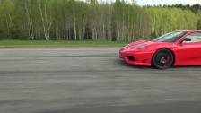 Ferrari 360 Challenge Stradale (Loud!) vs BMW M6 Coupe V10