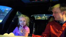 Daughter disapproved Audi RS7 (Swedish)