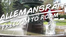 Famous Swedish law - Allemansrätten - Freedom to roam