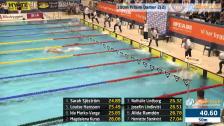 47 100m Frisim Damer A-Final SM/JSM 25m 2015