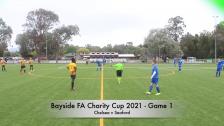 Bayside FA Charity Cup 2021 - Chelsea v Seaford