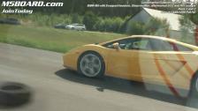 1080p: Lamborghini Gallardo 500 HP manual vs BMW M5 Evosport headers, ECU and exhaust x 2 races
