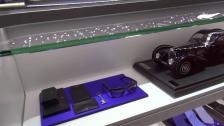 Bugatti Veyron 16.4 Grand Sport Vitesse merchandise at Geneva Salon 2014