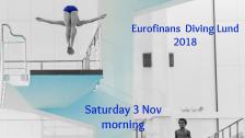 Eurofinans Diving Lund Saturday AM