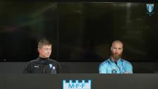 Presskonferens inför MFF–Rangers FC