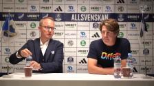 Presskonferens efter IFK Norrköping-Djurgården