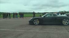 Porsche Carrera GT vs Kelleners Sport BMW M6 Coupe V10 Kelleners cams and more