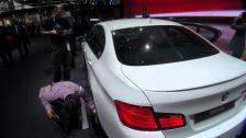 BMW M5 x 3 Individual F10 Moonstone Metallic at IAA Frankfurt Auto Salon