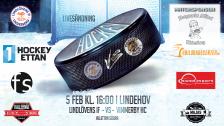 Lindlövens IF vs Vimmerby HC 5 feb kl 16:00