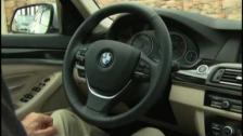 Parking assistant, 530d. New BMW 5-series F10 generation