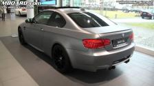 BMW M3 Frozen Grey Individual Coupe with contrasting stitching red