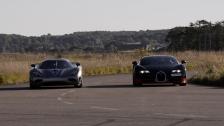 1200 HP Bugatti Veyron Vitesse vs Koenigsegg Agera R x 4 races