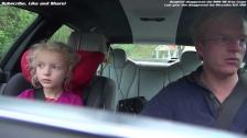 (Now with captions) Daughter disapproves the BMW M6 Gran Coupe