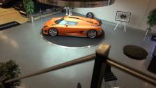 Koenigsegg: the home of perfection, a shorter visit at a Koenigsegg CCXR displayed at the factory