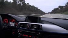Top speed GPS BMW 320d X-Drive sedan automatic gearbox is 230 km/h on German Autobahn