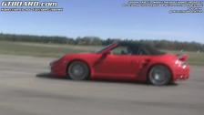 1080p: Porsche 911 Turbo Convertible (997 Mk I) Tiptronic vs Jaguar XKR Coupe 5,0