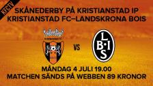 Kristianstad FC-Landskrona Bois