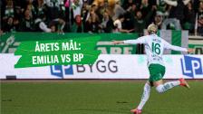 Årets mål: Emilia Larsson mot BP