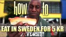 How to eat in Sweden for 50 cent. (5 s.e.k.)( 35,pence)