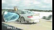 BMW M5 vs Porsche 911 turbo (996) Ultimate Motorwerks Stage 2 + Cargraphic exhaust = m5board.com