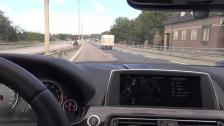 Traction problems 3rd gear at 70 km/h in the BMW M6 Gran Coupe...
