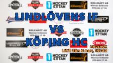 LIVE Lindlövens IF vs. Köping HC 6 Nov