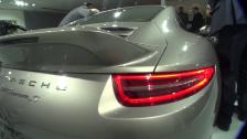 Porsche (991) 911 Carrera 2 S rear Exclusive (duck tail look) in detail with lights on