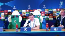 Presskonferens efter matchen mellan MFF–PFC Ludogorets