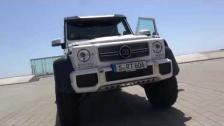 Mercedes G63 6x6 during Gumball 300 Miammi2Ibiza approved by girl: sexiest car?