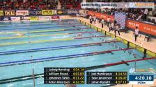 50 400m Medley Herrar Försök SM/JSM 25m 2015