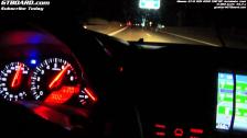 Nissan GT-R 0-300 km/h (0-186 mph) Autobahn at night by GTBOARD.com and Gustav (485 HP stock)