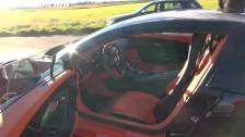 Interior of Bugatti Veyron Vitesse 16.4 Grand Sport