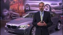 Dr. Klaus Draeger, Member of the Board of Management BMW AG on the F10 BMW 5-series