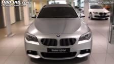 BMW Frozen Silver Individual 530d 5-series F10 and BMW 740d Sepia Metallic Individual + 760i