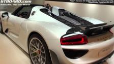 ALL (17+ min) my Porsche 918 Spyder material from Frankfurt 2013