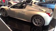 [4k] €22800 out of range Ferrari 458 Spider matte champage paint by Ferrari