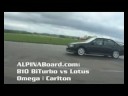 ALPINA B10 BiTurbo vs Lotus Omega | Carlton = ALPINABoard.com