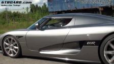 HD+ : Nissan GTR vs Koenigsegg CCR Evolution Race x 2 Races